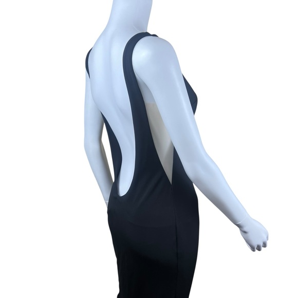 VIVI VICI Sharon Midi Black Cocktail Dress - Picture 12 of 15